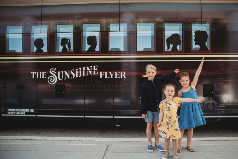 Friends and family of The Sunshine Flyer